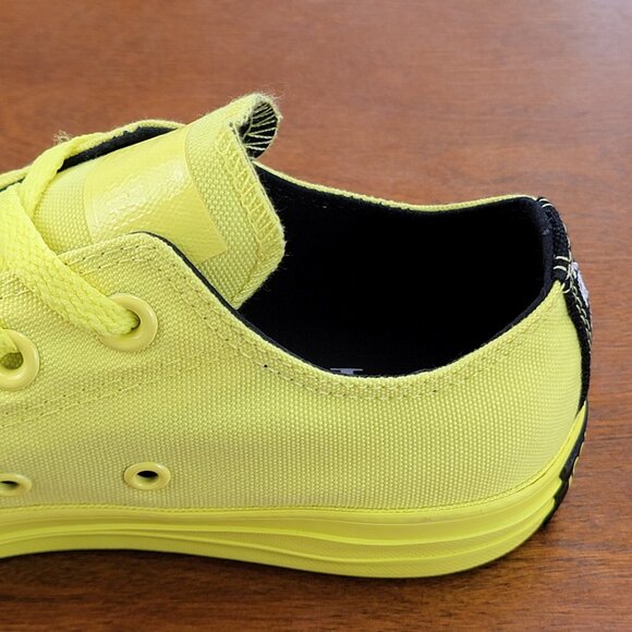 Converse X OPI CTAS Ox Canvas 165660C Zinc Yellow  Size 7NWB - Picture 9 of 10